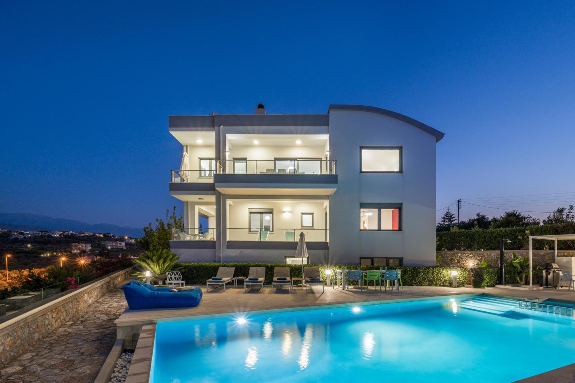 Elysium Seaview Oasis Βίλα Κάτω Γαλατάς Εξωτερικό φωτογραφία